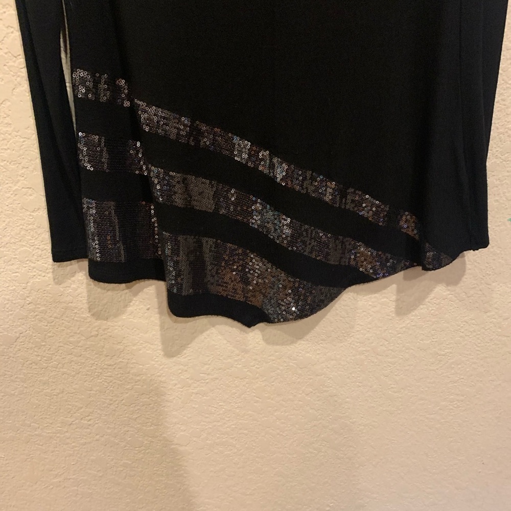 Black Sequence Sweater Fits 8-10